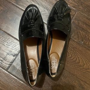 Franco Sarto Black Loafers!